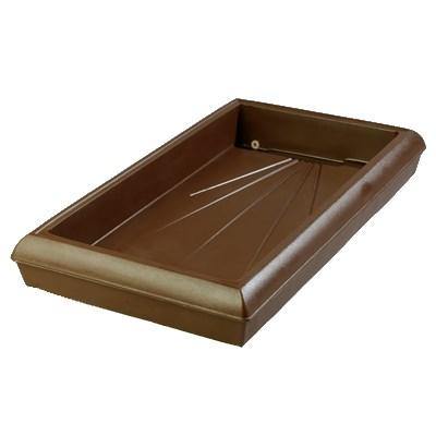 Carlisle 767001 Brown 4' Five Star Buffet Bar Tabletop Food/Salad Bar