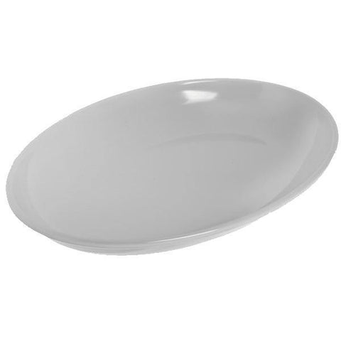 Carlisle 791402 14" X 10" White Oval Platter