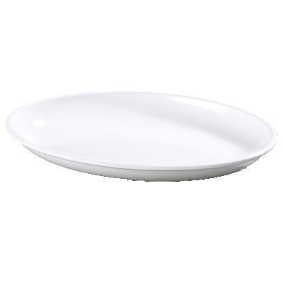 Carlisle 791602 16" X 12" White Oval Platter