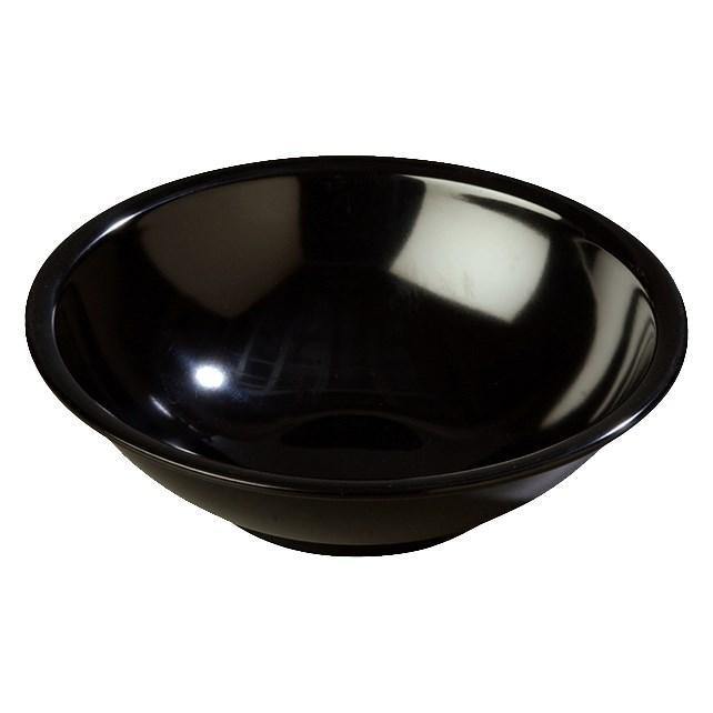 Carlisle 800B03 Melamine Salad Bowl, 24 Oz., Black