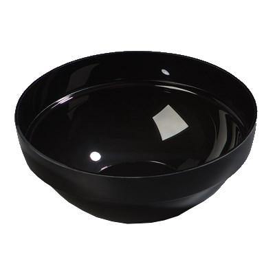 Carlisle 810003 3 Qt Acrylic Bowl, Black