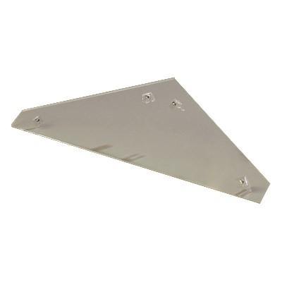 Carlisle 905207 Sneeze Guard End Panel - 28x10" Acrylic, Clear