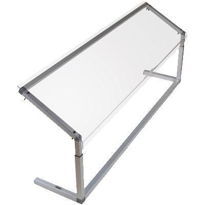 Carlisle 926007 60" Portable Sneeze Guard, Single-Sided, Acrylic/Aluminum, Clear
