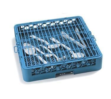Carlisle C9314 17-7/8" Square Hold Down Grid - Vinyl Coated Wire, Blue