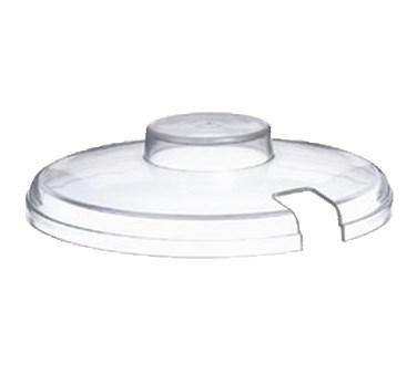 Carlisle CM103307 6-1/4" Round Slotted Crock Lid - Acrylic, Clear