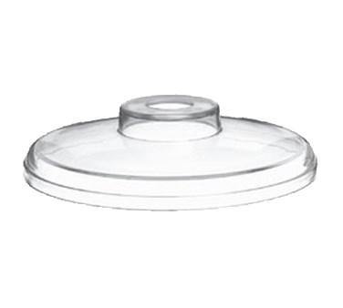 Carlisle CM1033P07 6-1/4" Round Pump Lid - Acrylic, Clear