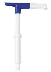 Carlisle CM103702 Coldmaster Coldcrock 1 Oz. White Maxi Pump with 2 Nozzle Size Restrictors