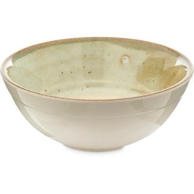 Carlisle GA5501170 Gathering 10 Oz. Adobe Small Melamine Bowl