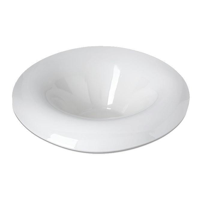 Carlisle HAL1302 Halcyon 3 Oz. Bone White Small Melamine Lily Bowl