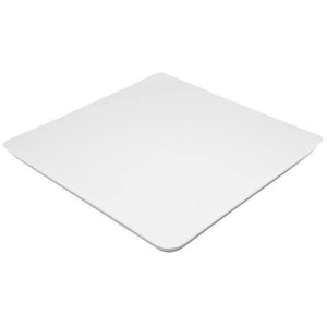 Carlisle HAL1602 Halcyon 10" Square Bone White Melamine Serving Platter