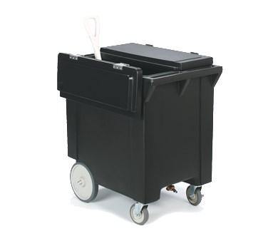 Carlisle IC222003 Black Cateraide 200 Lb. Mobile Ice Caddy