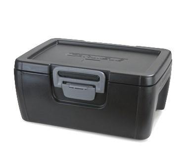 Carlisle IT18003 Cateraide IT Onyx Black Top Loading 8" Deep Insulated Food Pan Carrier