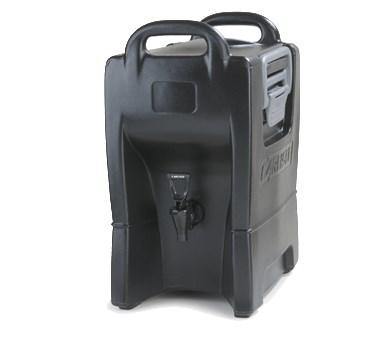 Carlisle IT25003 Cateraide IT 2.5 Gallon Onyx Black Insulated Beverage Dispenser