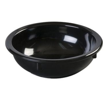 Carlisle KL11803 Kingline 10 Oz. Black Nappie Bowl