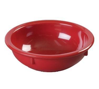 Carlisle KL11805 Kingline 10 Oz. Red Nappie Bowl