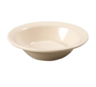 Carlisle KL80025 Kingline 5 Oz. Tan Rimmed Fruit Bowl