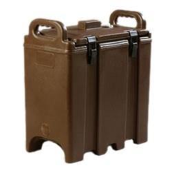 Carlisle LD350N01 Cateraide 3.5 Gallon Brown Insulated Soup and Chili Server