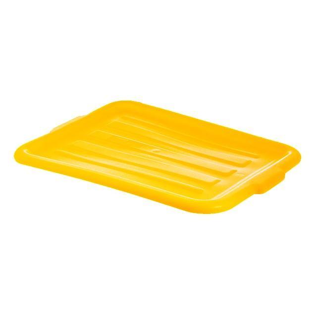 Carlisle N4401204 Comfort Curve Bus Box Lid - 20" X 15" X 1", For N44010 & N44011, Yellow