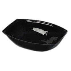 Carlisle OSB17803 Rectangular Serving Bowl, 15 Qt., Acrylic, Black