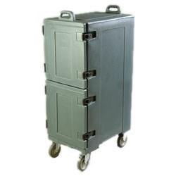 Carlisle PC600N59 Cateraide Slate Blue Insulated Food Pan Carrier, 25" X 17" X 50" - Holds 10 Pans