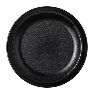 Carlisle PCD20603 6-1/2" Plastic Plate, Black