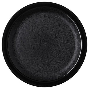 Carlisle PCD21003 10" Plastic Plate, Black