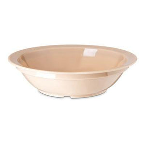 Carlisle PCD31325 Tan 10 Oz. Polycarbonate 6" Rimmed Grapefruit Bowl