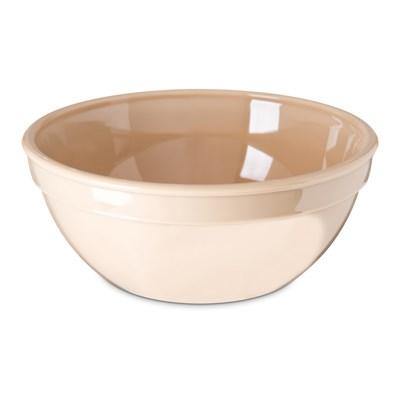 Carlisle PCD31925 15 Oz. Tan Polycarbonate Nappie Bowl