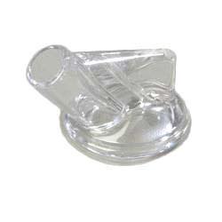 Carlisle PS10307 Vented Store-N-Pour Spout - Polyethylene, Clear