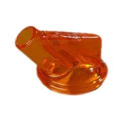 Carlisle PS10324 Vented Store-N-Pour Spout - Polyethylene, Orange