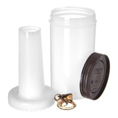 Carlisle PS601N01 32 Oz Store 'N Pour Quart Complete - Polyethylene, Brown