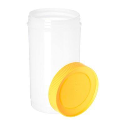 Carlisle PS602N04 32 Oz Store 'N Pour Quart Backup - Polyethylene, Yellow