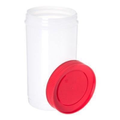 Carlisle PS602N05 32 Oz Store 'N Pour Quart Backup - Polyethylene, Red