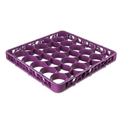 Carlisle REW30SC89 Opticlean Newave 30 Compartments Lavender Color-Coded Short Glass Rack Extender