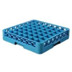 Carlisle RG4914 Opticlean 49 Compartments Blue Glass Rack