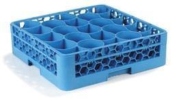 Carlisle RW2014 Opticlean Newave 20 Compartment Glass Rack with 1 Extender