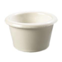 Carlisle S27542 1.5 Oz. Bone Smooth Melamine Ramekin