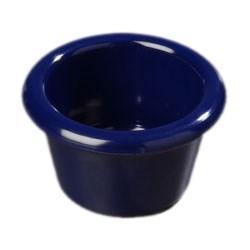 Carlisle S27560 1.5 Oz. Cobalt Blue Smooth Melamine Ramekin