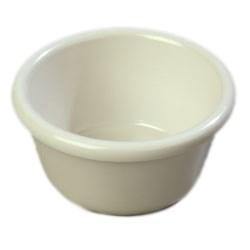 Carlisle S28042 3 Oz. Bone Smooth Melamine Ramekin