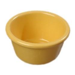 Carlisle S28522 Smooth Melamine Ramekin, 4 Oz., Honey Yellow