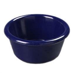 Carlisle S28660 Smooth Melamine Ramekin, 6 Oz. Cobalt Blue