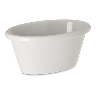 Carlisle S31442 Oval Melamine Ramekin , 4 Oz., Bone