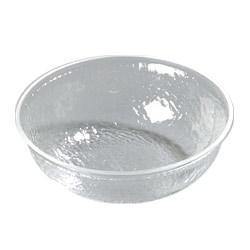 Carlisle SB6807 8" Round Salad Bowl with 1.4 Qt Capacity, Acrylic, Clear