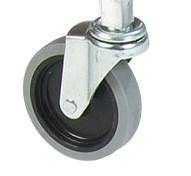 Carlisle SBCC24000 Fold 'N Go Cart 4" Replacement Swivel Stem Caster