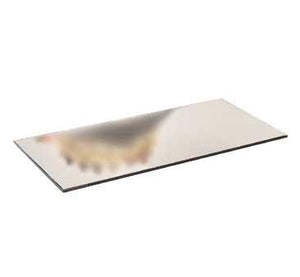 Carlisle SMR183623 36" x 18" Miracryl Rectangle Mirror Tray