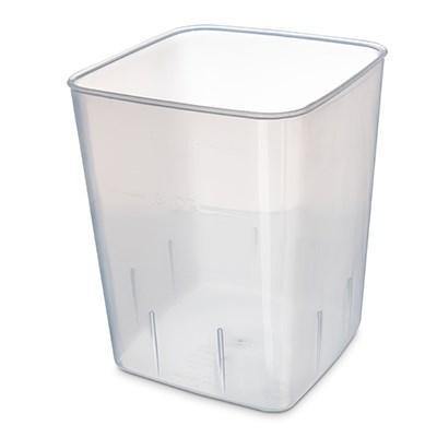 Carlisle ST154430 StorPlus™ 4 Qt Square Food Storage Container - Polypropylene, Translucent