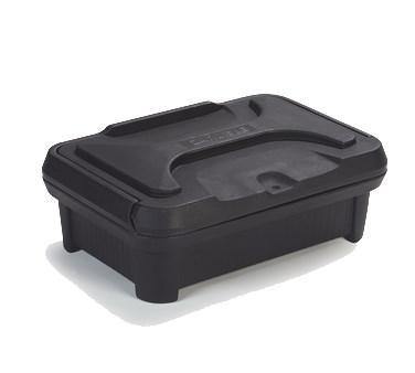 Carlisle XT140003 Food Pan Carrier - 12 Quart (Insulated, Top-Loader), Black