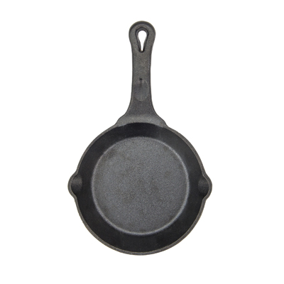 Winco CAST-6 FireIron™ Skillet, 6" dia., round