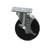 Component Hardware CMPU-5BBN, Medium Duty 4" x 4" Universal Plate Caster With Brake
