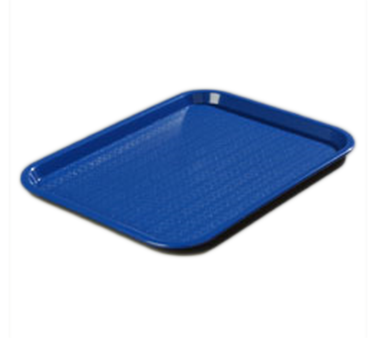 Carlisle CT121614 Café Tray - Rectangular (16-5/16"L x 12"W), Polypropylene, Blue
